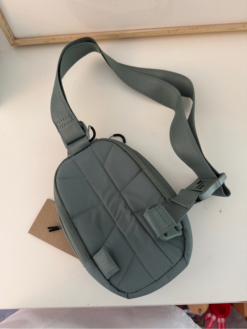 Nike Sage Green Sling Belt Bag - Picture 2 of 3